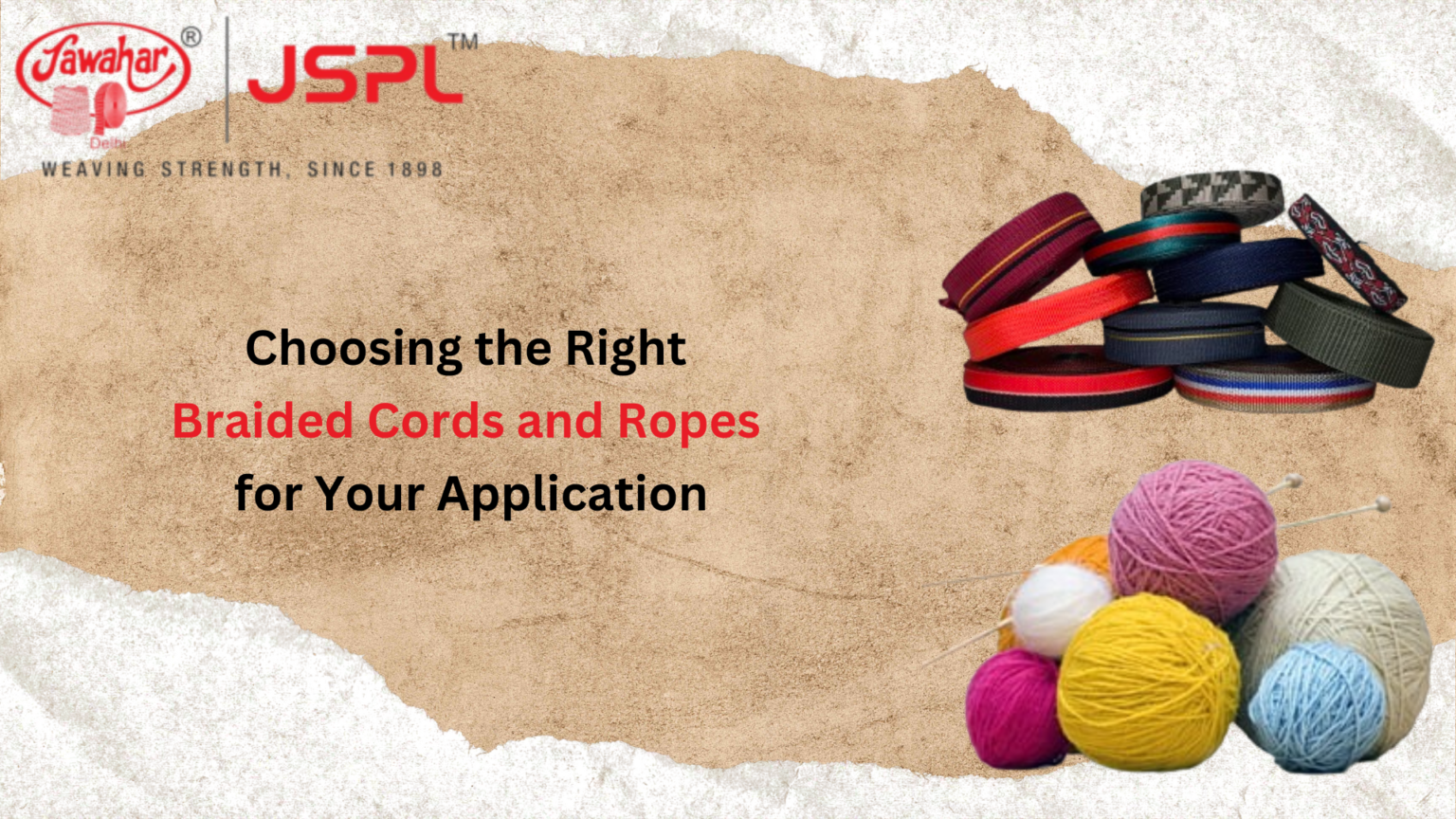 Braided cords manufacturers